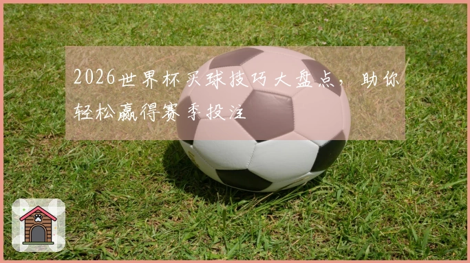 2026世界杯买球技巧大盘点，助你轻松赢得赛季投注